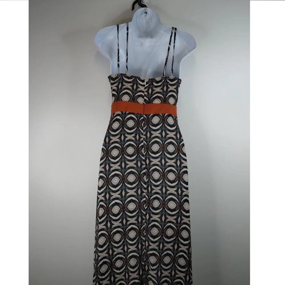 NWT Nasty Gal Cut Out Printed Maxi Dress Size 2